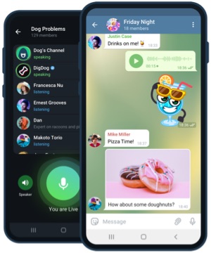 آیکون تلگرام برای آیفون